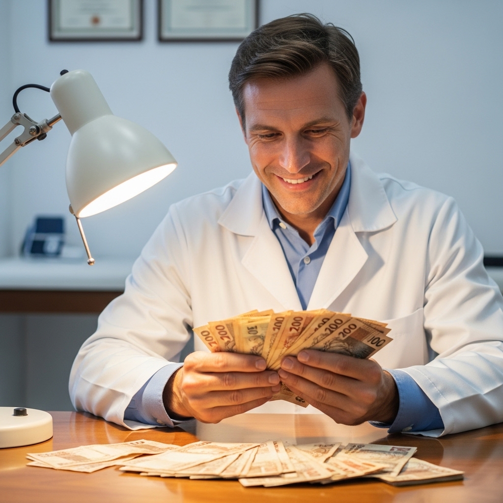 Interface do InstaMedic mostrando posts gerados